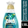 Detergente Líquido Omo Lavado Rápido 1.18 L