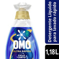 Detergente Líquido Omo Lavado Rápido Contra Malos Olores 1.18 L